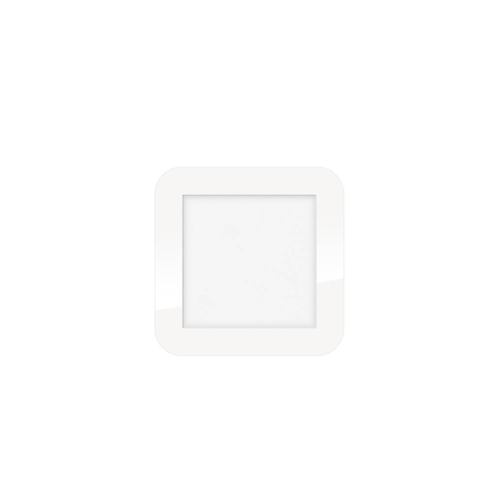 ETH Led plafonnièreAnne Square 10w - 2700K - 17cm wit - 05-PL2307-31