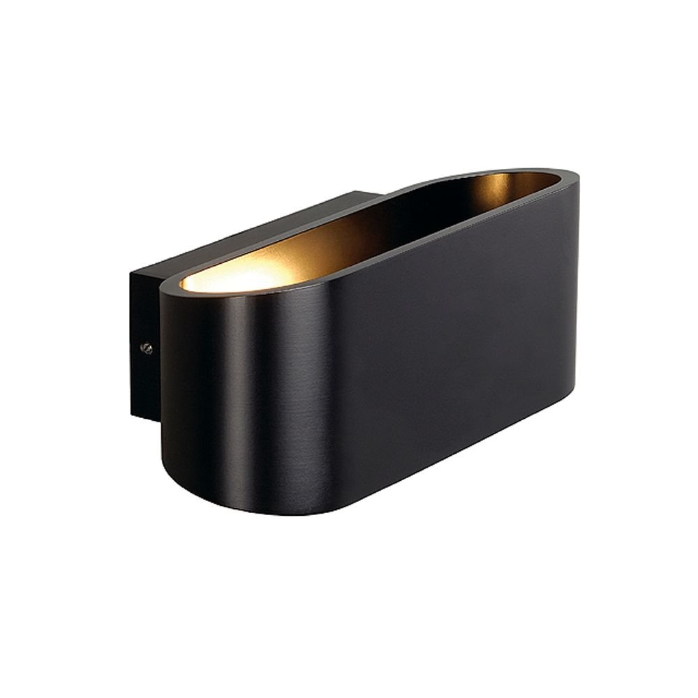 SLV Wandlamp Ossa R7S 18cm zwart - 151450