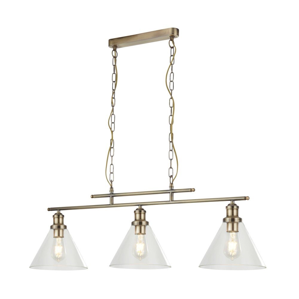Searchlight Eetkamer hanglamp Pyramid - 1277-3AB