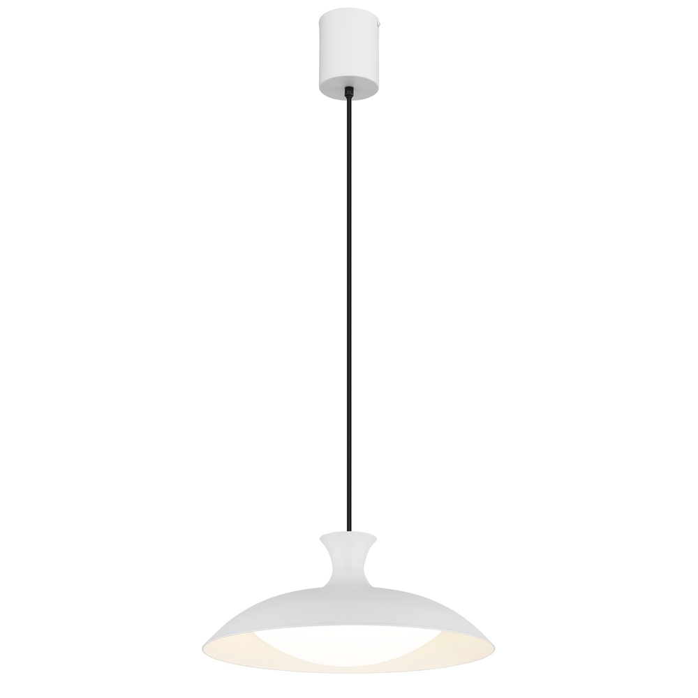 Globo Witte hanglamp Rocha design Ø 40cm - 15781W