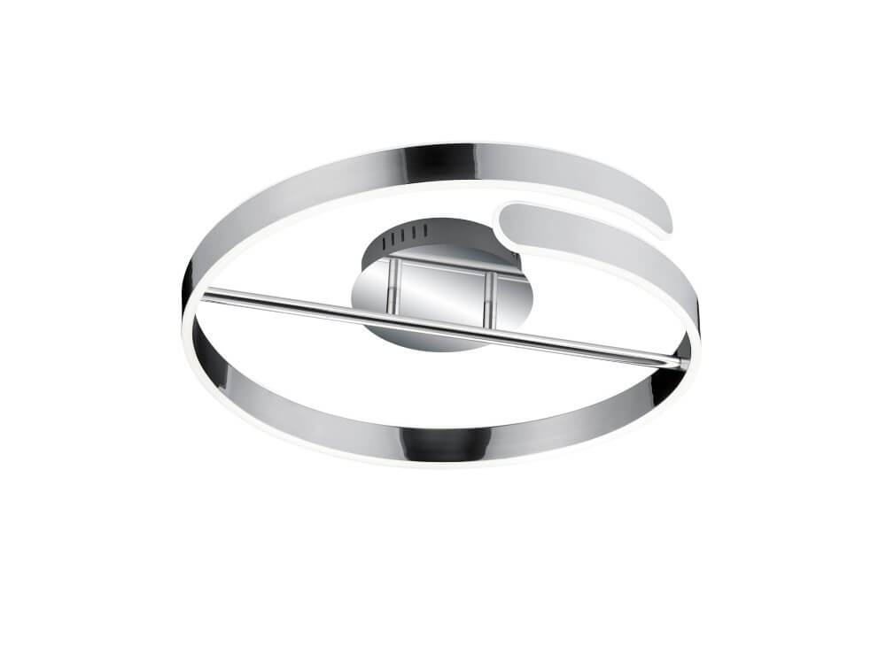 Trio Led plafondlampParma chroom - R67071106