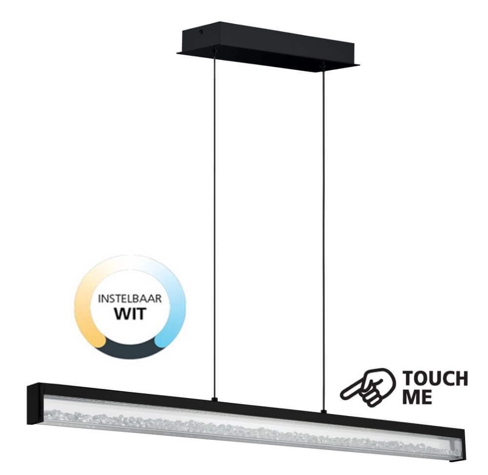 Eglo Led hanglamp Cardito 1 100cm - zwart - 900895