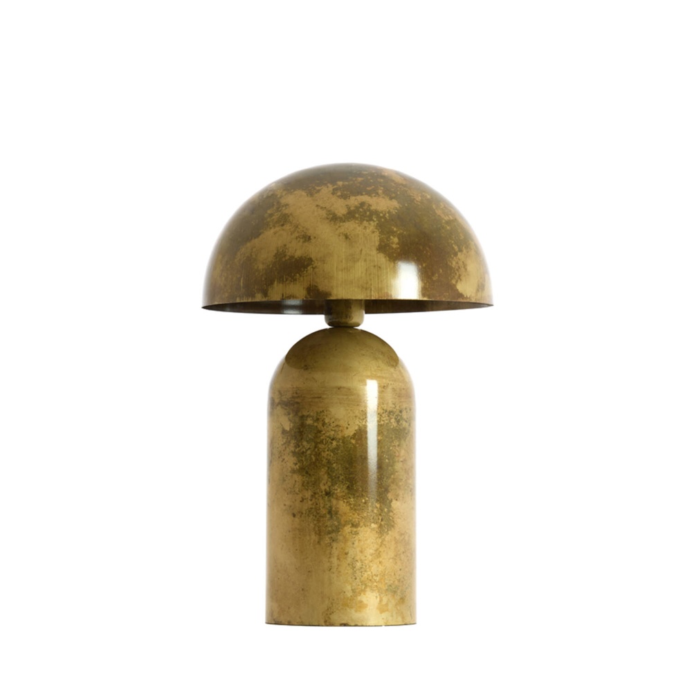 Light & Living Design tafellamp Tolima goud Ø 31cm - 1895018