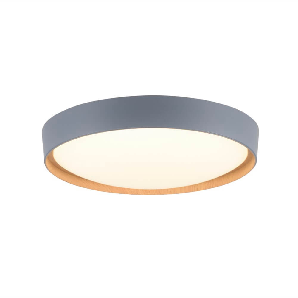 Paul Neuhaus Ronde plafondlamp Q-Emilia grijs - 6118-15