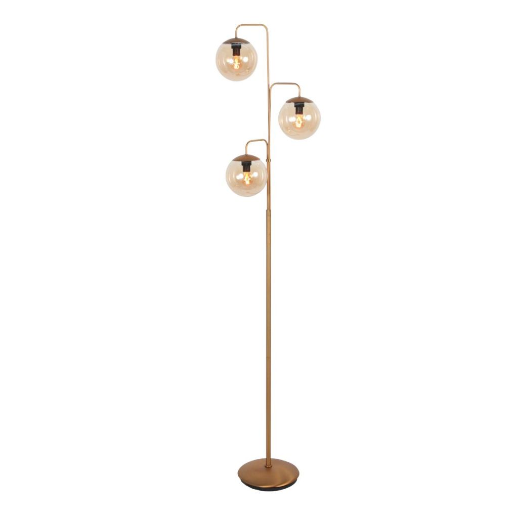 Steinhauer VloerlampBollique brons - 4611BR