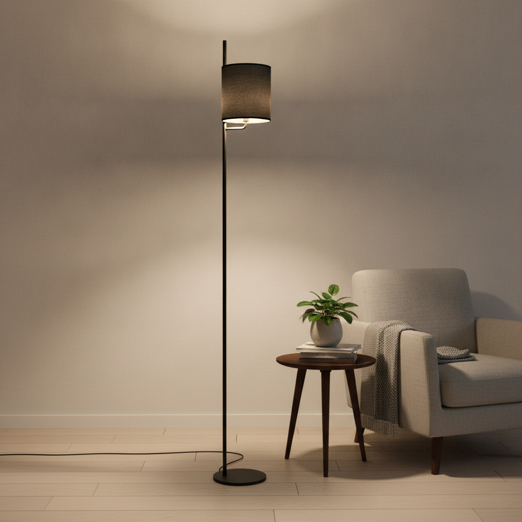 Lyora Vloerlamp Yama wit - 110625