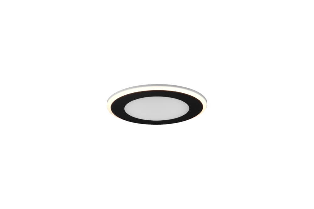 Trio InbouwverlichtingAura 14,8cm zwart - 652410132