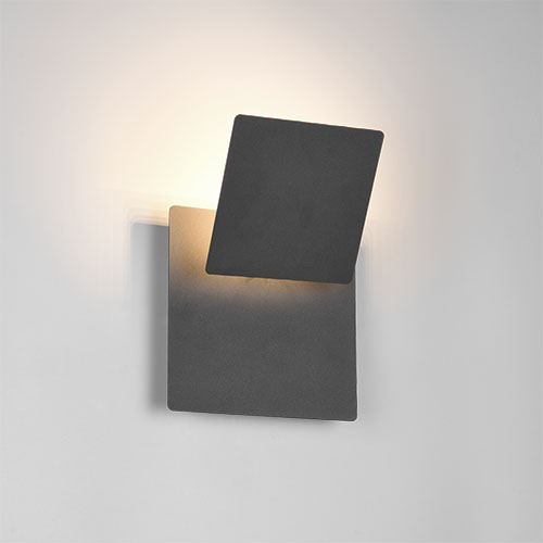 Trio Moderne wandlampMio zwart - 240319132
