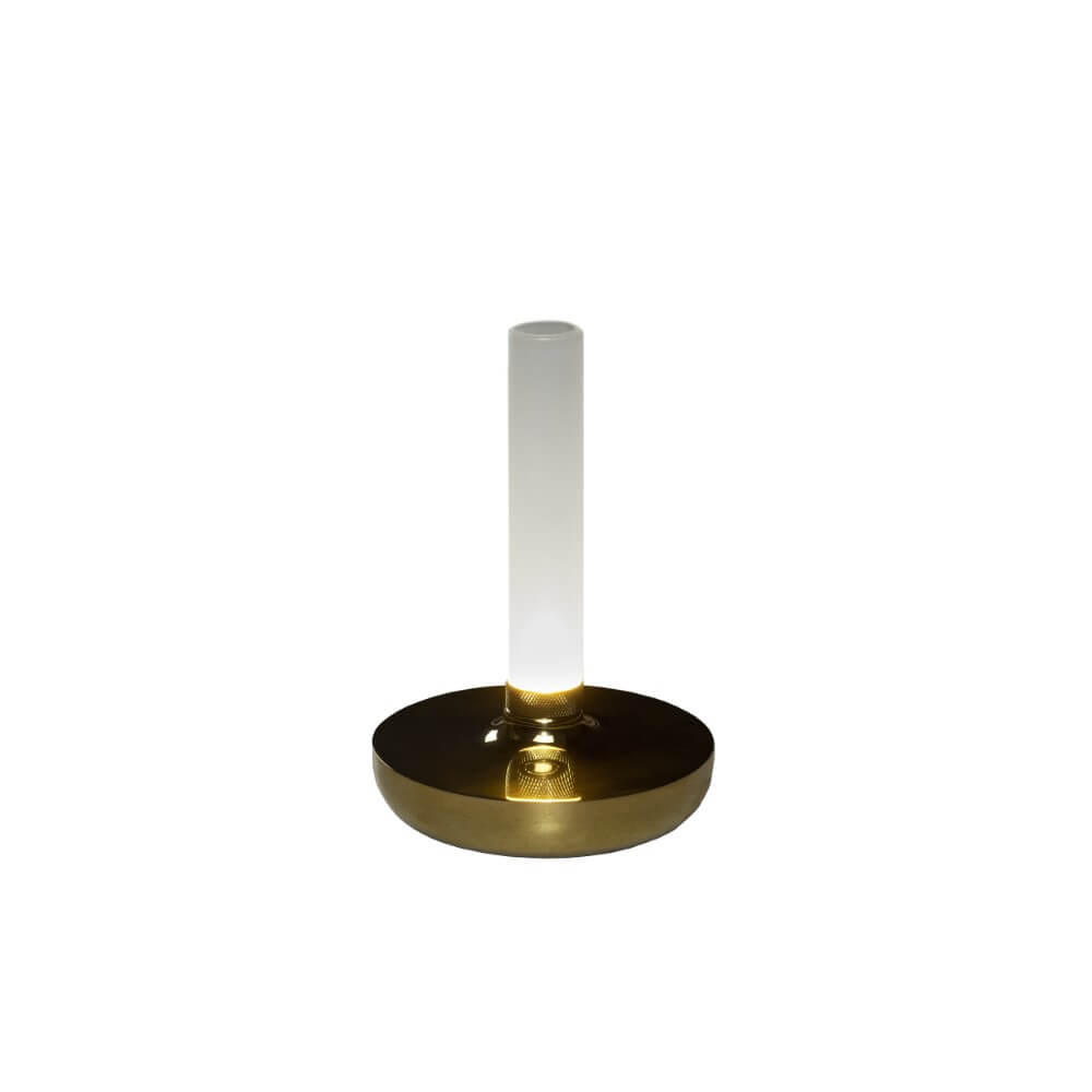 KonstSmide Oplaadbare tafellamp Biarritz messing - 7827-803