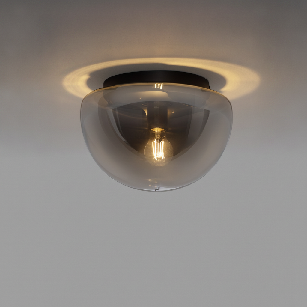 Lyora PlafondlampEbony smoke glas Ø 31,5cm - 9236501