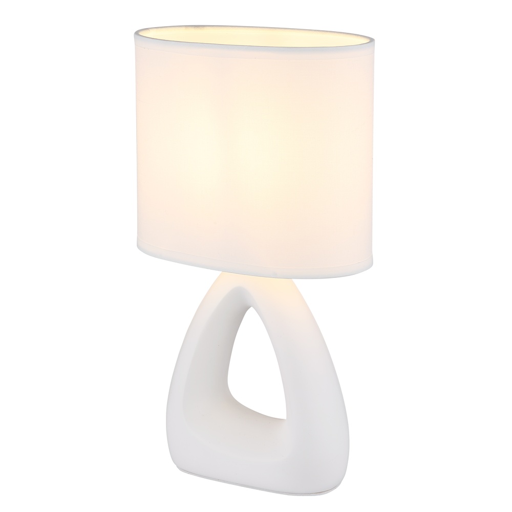 Globo Design schemerlampTriangle wit - 21731W