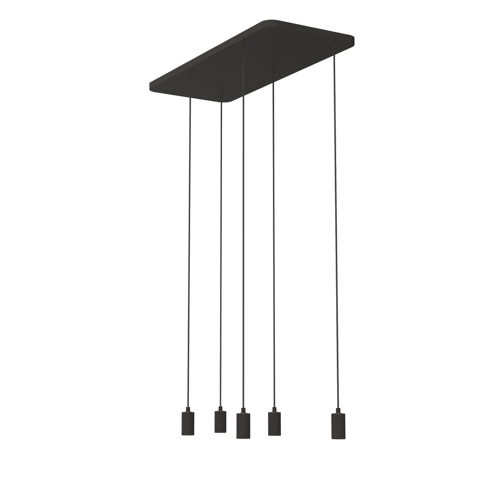 Segula Zwarte hanglampMadox 5-lichts - SG-70186