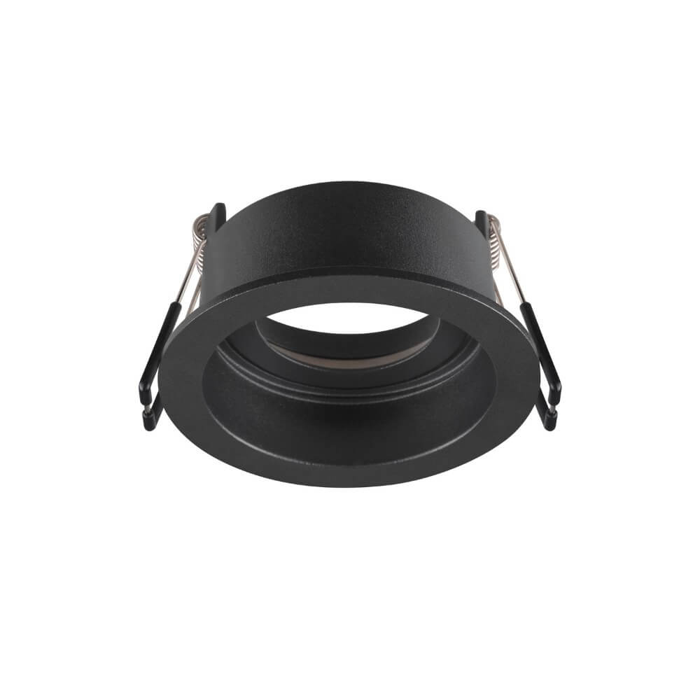 SLV InbouwringNew Tria 68 rond zwart - verdiept - zonder fitting - 1007451