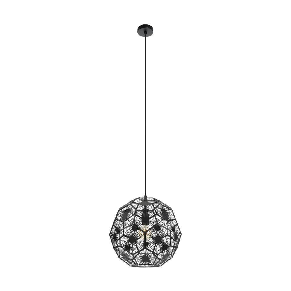 Stars of Light Zwarte hanglamp Skoura 1 Ø 41cm - 39618