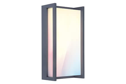Lutec Antraciet wandlampQubo design - 5193004118 afbeelding