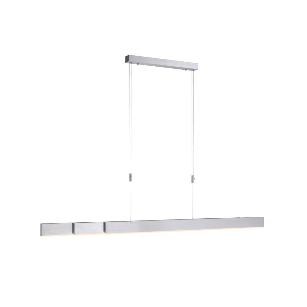 Paul Neuhaus Led hanglampPure-Moto geborsteld metaal - 2525-95