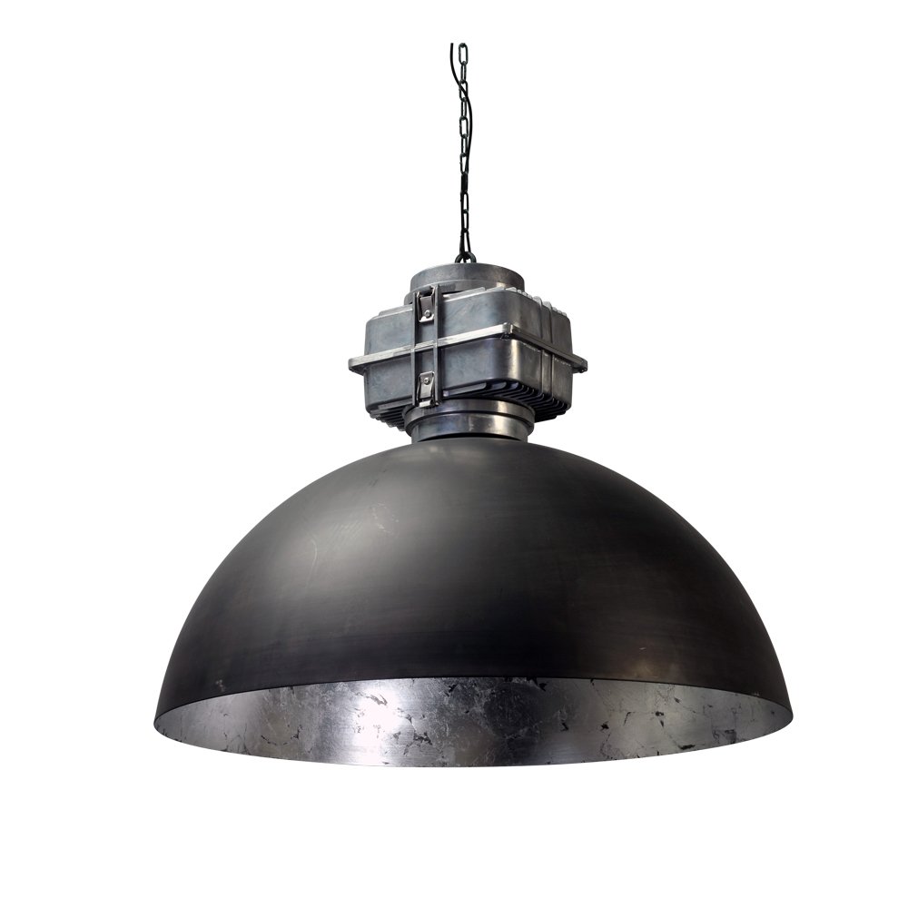 Masterlight Industrie hanglamp Industria 80 Block gunmetal met zinkgrijs - 2201-30-37-BL
