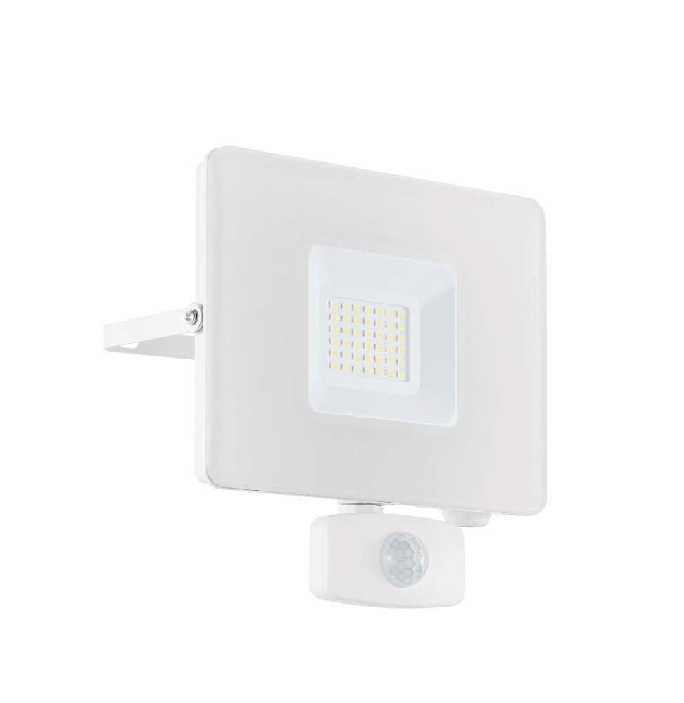 Eglo 30W Led straler Faedo 3 met bewegingssensor wit - 33158