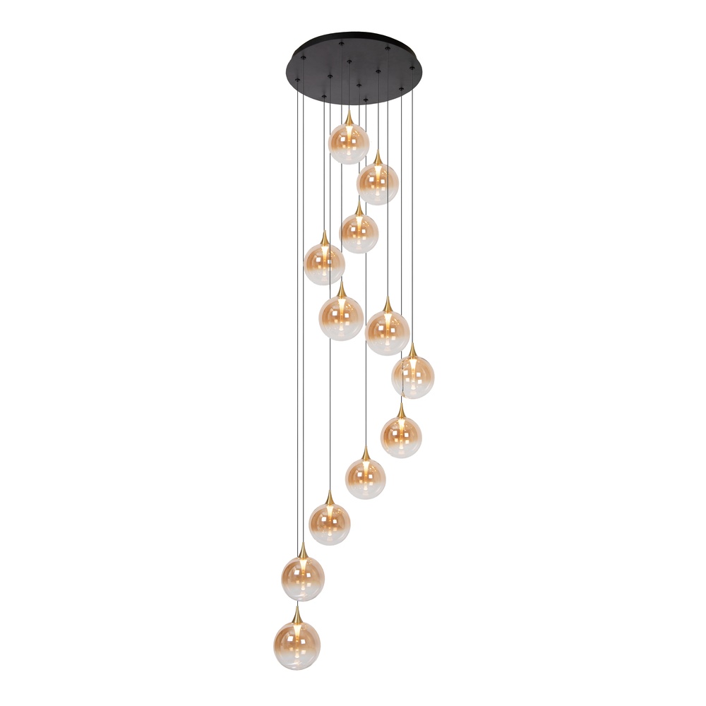 Premium by Lucide Design led hanglampGisela fading - 12x Ø 16cm - 13494/44/62