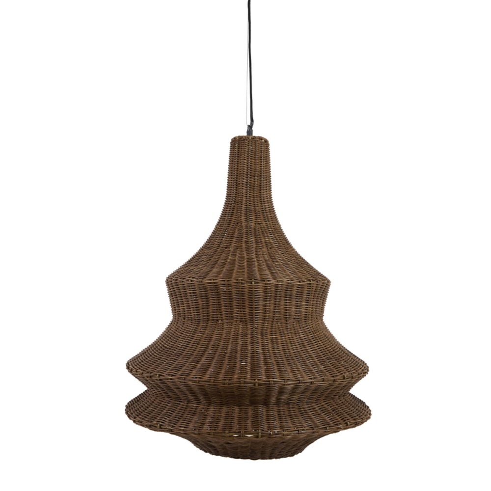 Light & Living Rotan hanglamp Nemzor Ø 52cm bruin - 2998464