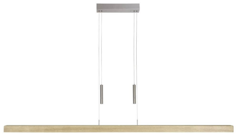 HerzBlut HanglampLeonora 160 cm - oak nature - 10333 afbeelding