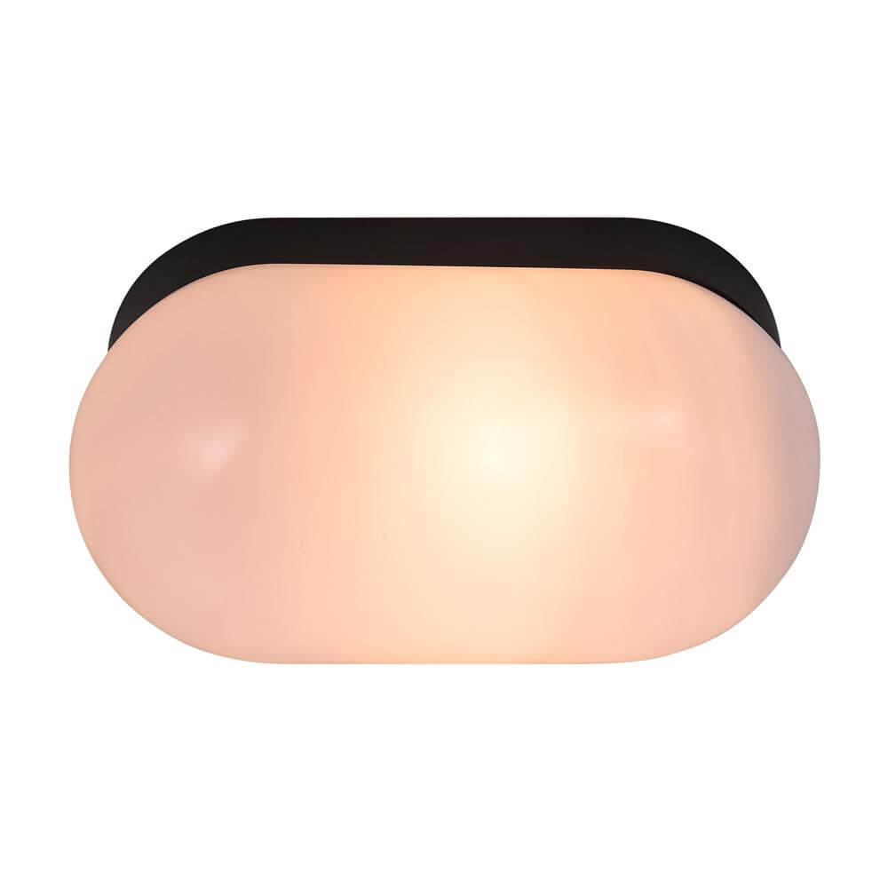 Nordlux PlafondlampFoam zwart ovaal - 2210131003