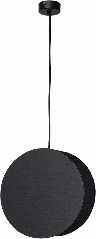 Lyora Zwarte hanglampWheel Ø 25cm - 9033