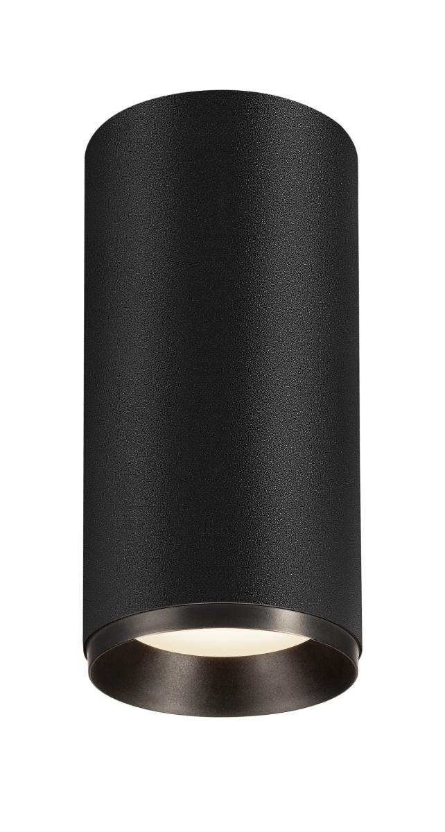 SLV OpbouwspotNuminos L cilinder zwart 4000K - 36gr - 1004331