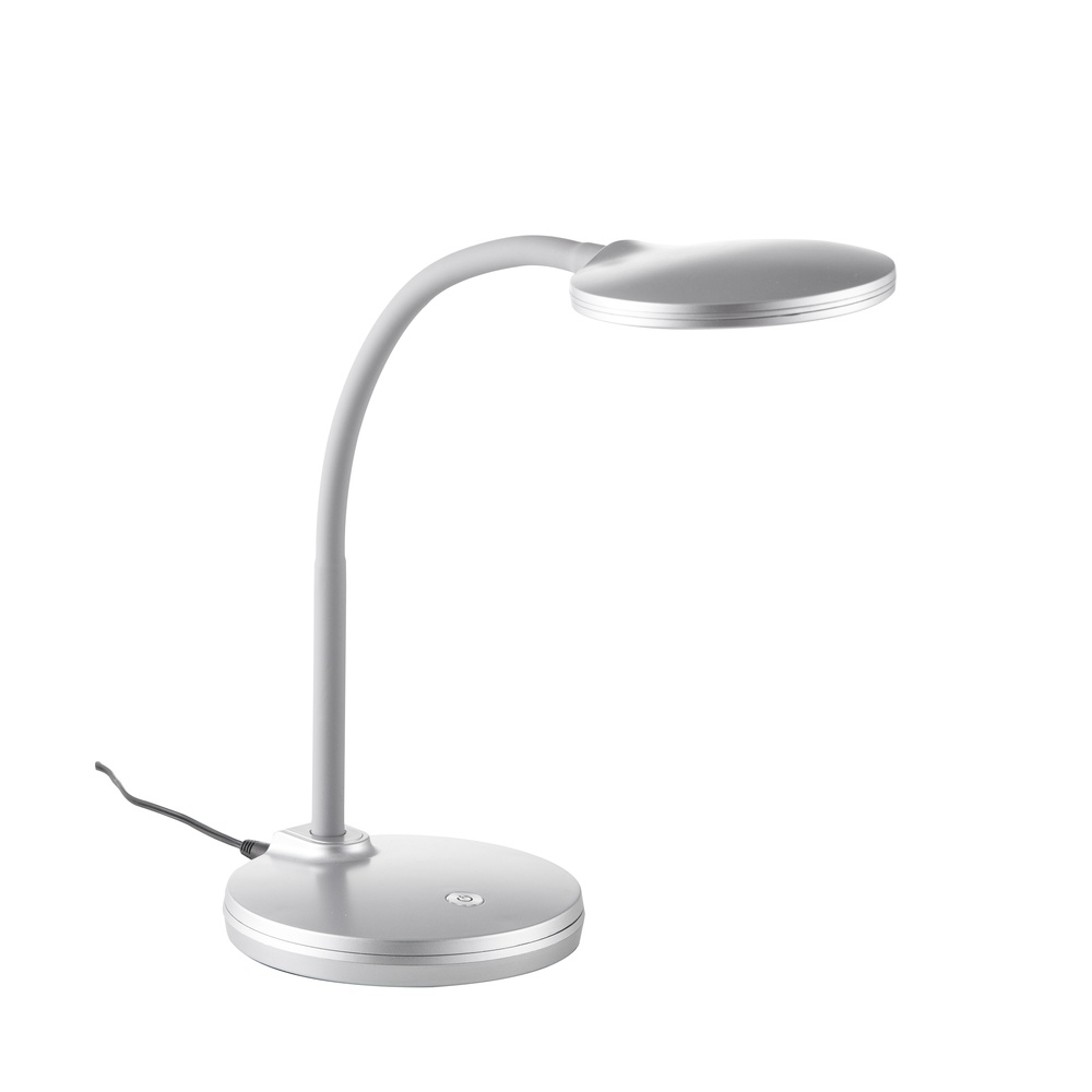 Globo Led bureaulampCarmen zilvergrijs - 52290102