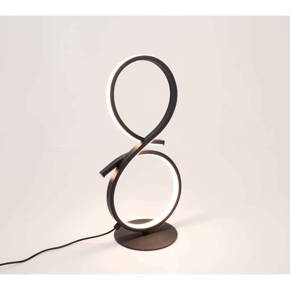 Eglo Moderne led tafellamp Serpins 40cm - zwart - 901269