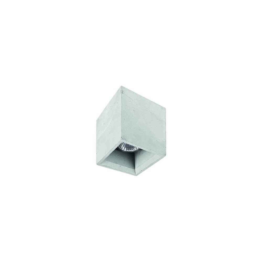 Lyora Vierkante plafondspotBold van beton - 9388