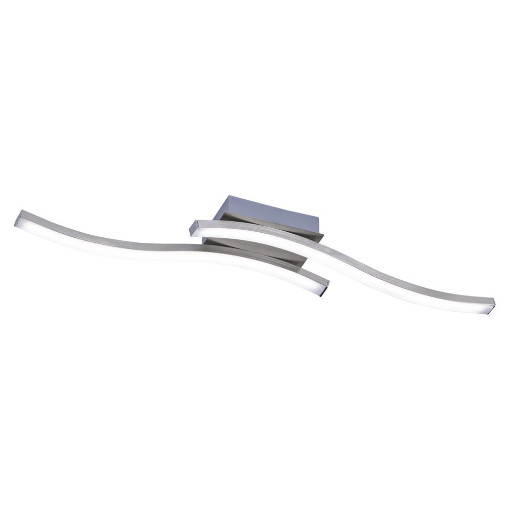 Trio Design plafondlampRoute 2-lichts grijs - R62472107