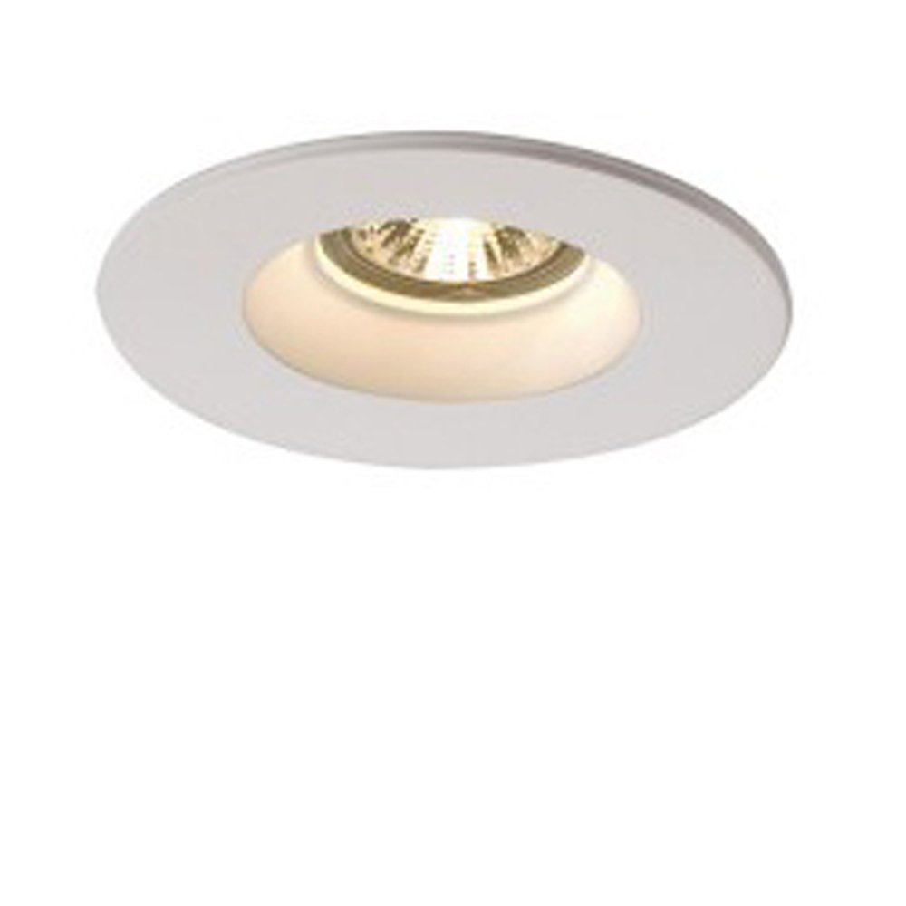 SLV Inbouwspot Plastra GU10 wit 13cm - 148070