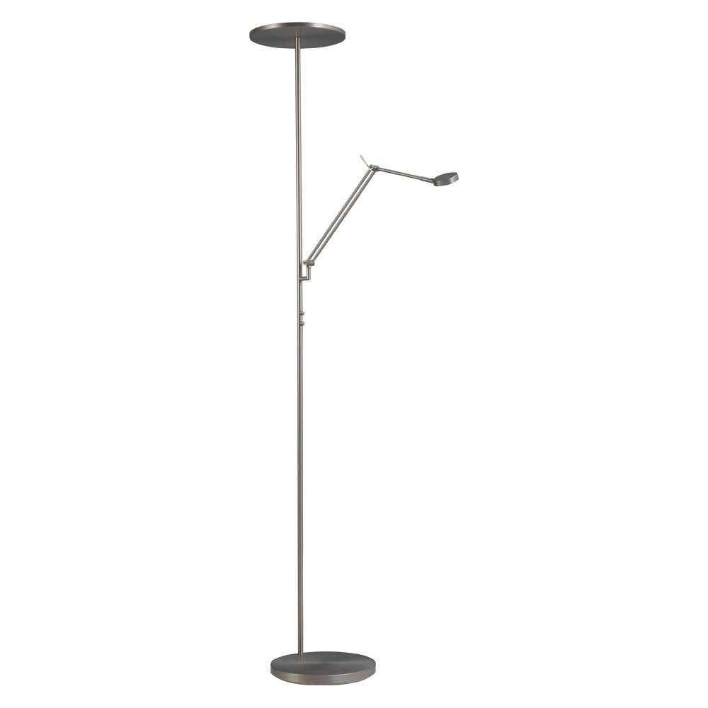 Masterlight Vloerlamp Denia 2 met leeslamp - 1081-37-DW