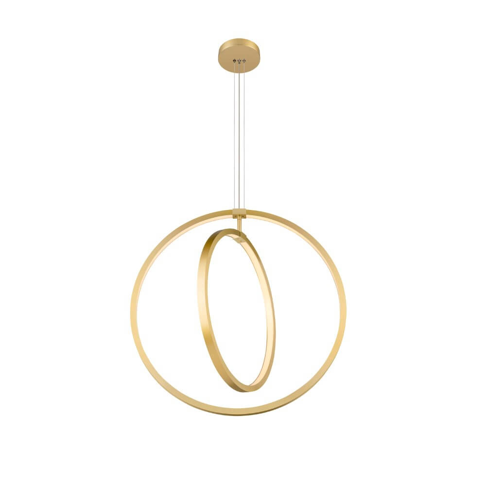 SLV Kantoor hanglampOne Vertical led - messing - 1008004 afbeelding