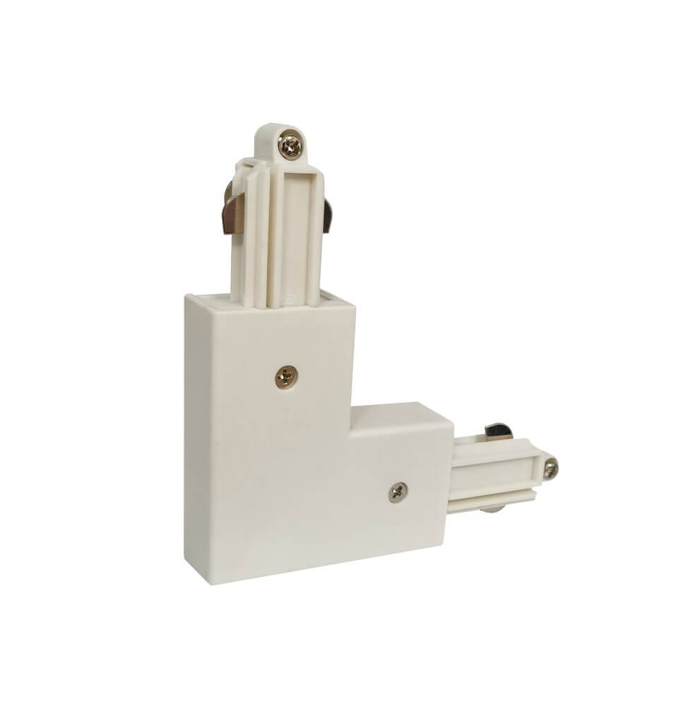 Highlight 1-fase Track corner left wit - O5110.00