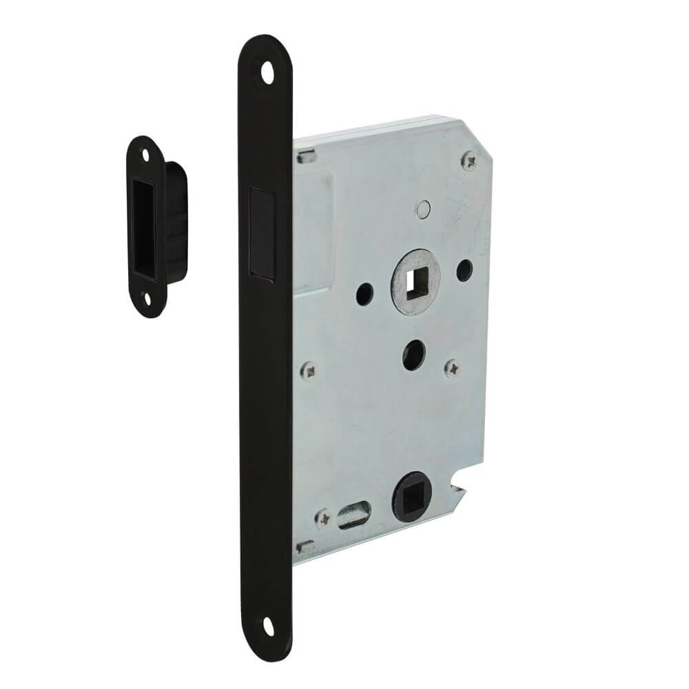 Intersteel Slotkast toilet 63/8Domus magneet zwart afgerond - 0094.957265