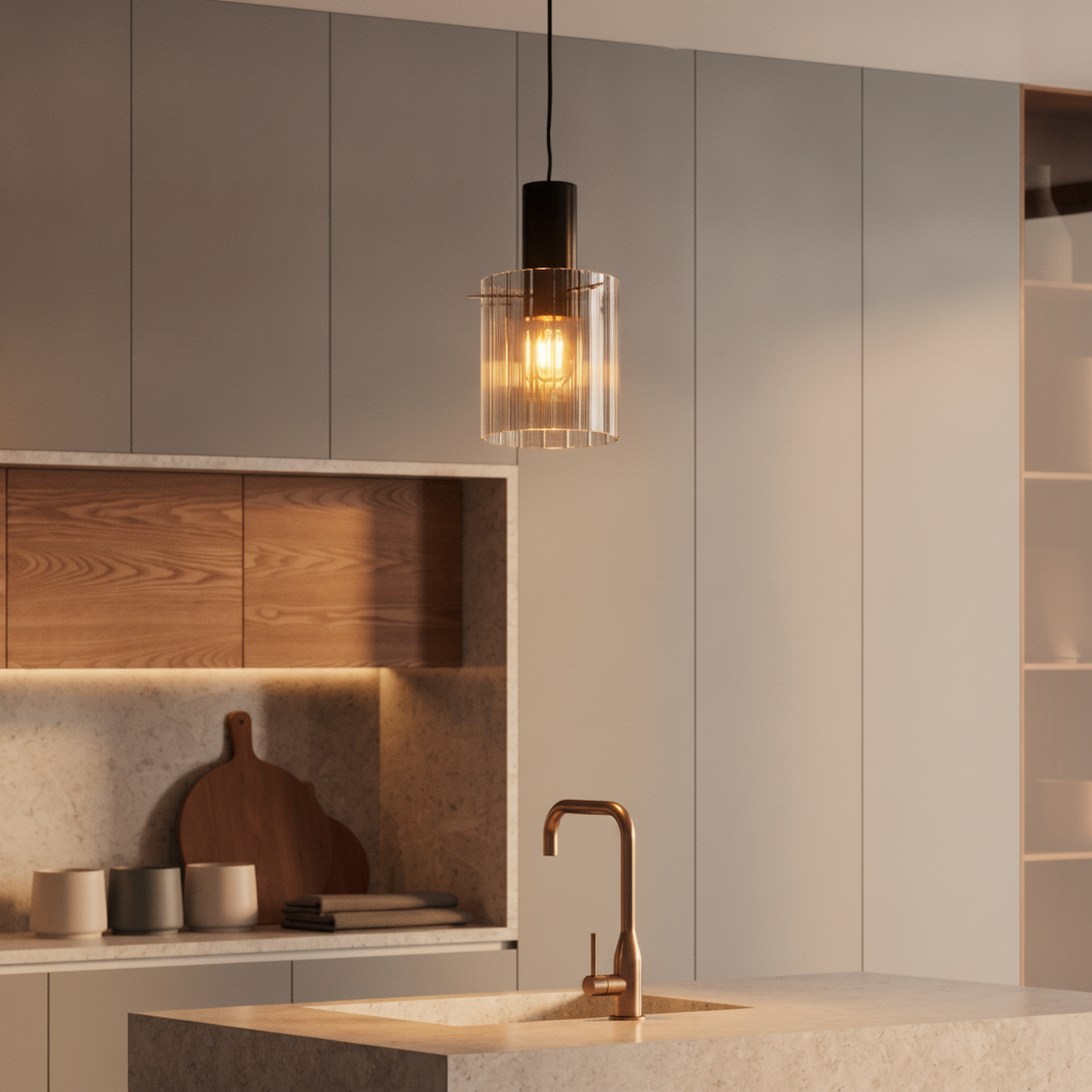 Lyora Design hanglampMirbi 1-lichts zwart - 9236200