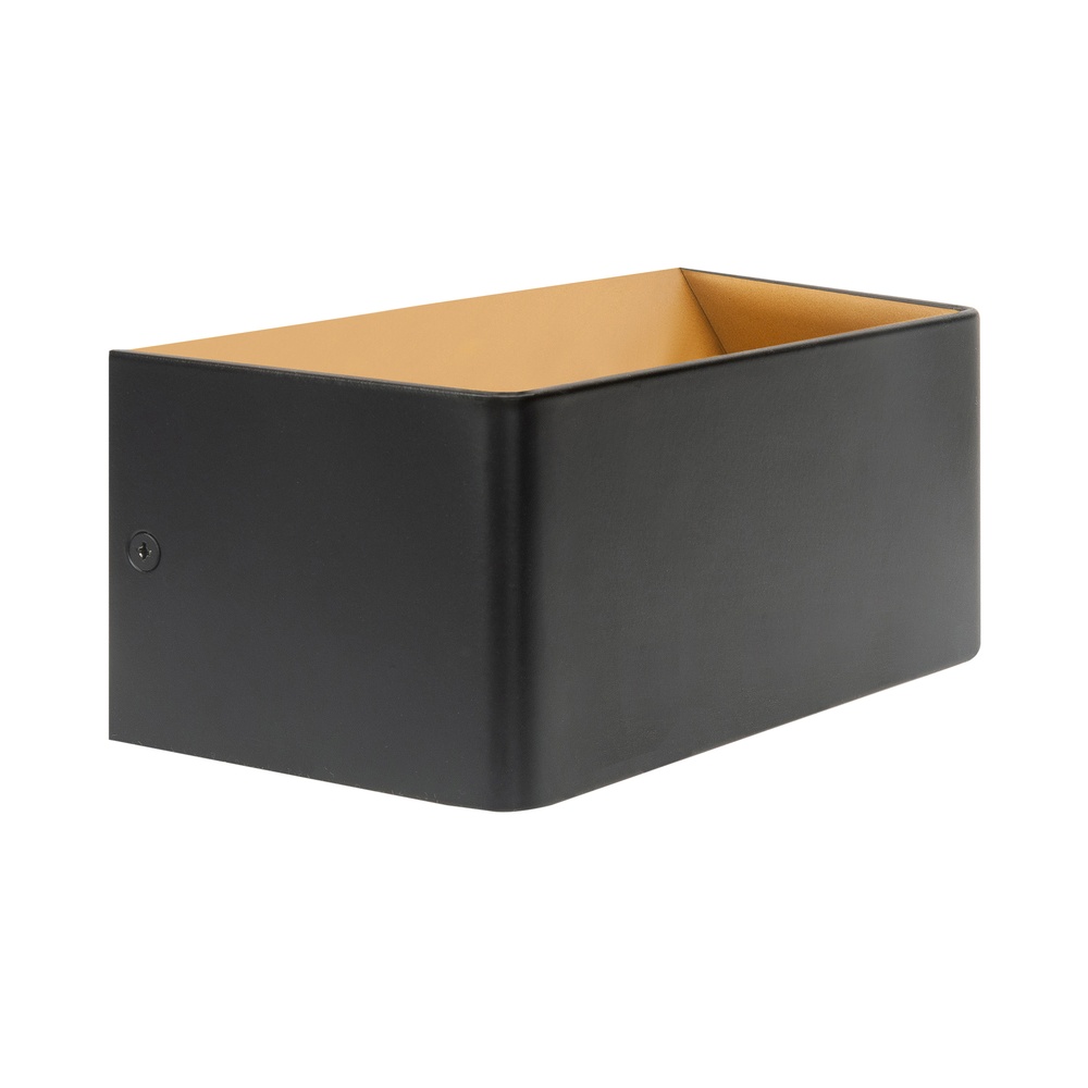 Highlight Design opbouwspotStretto M zwart met goud - W3627.38