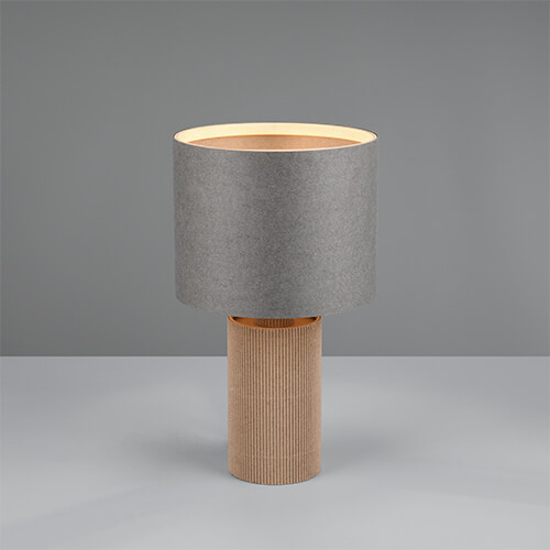 Trio Bamboe schemerlampCanio Ø 16cm - 568100111