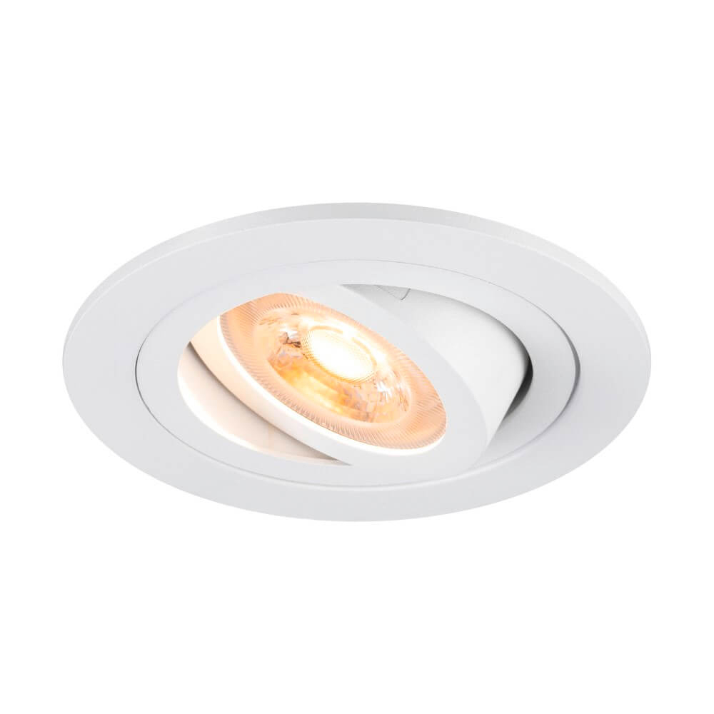 SLV InbouwspotNew Tria 75 rond - wit - GU10 - 1007374