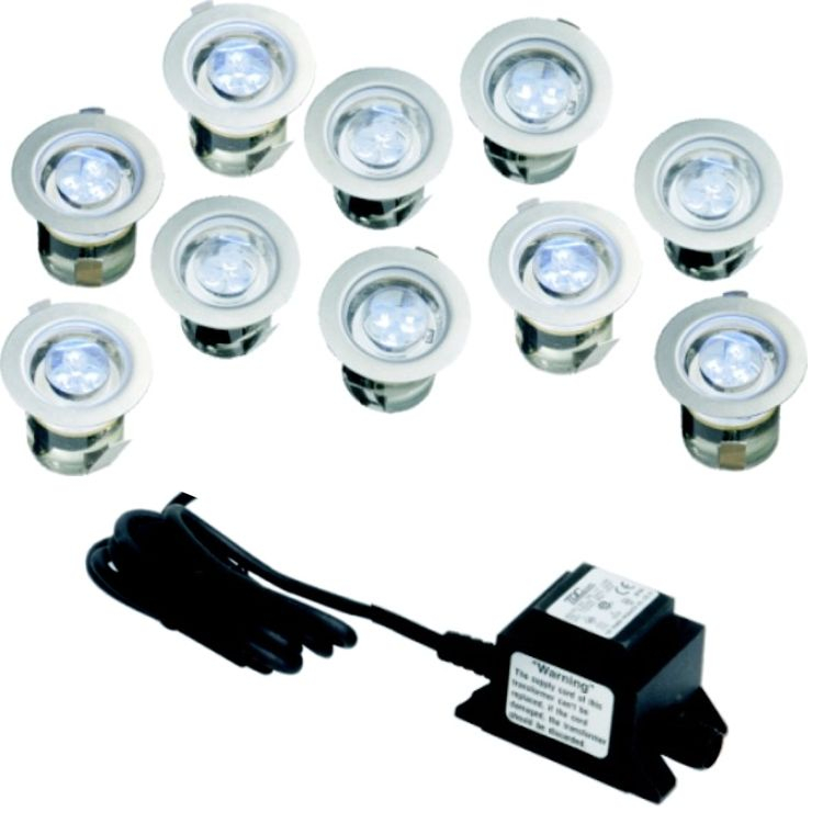 Franssen LedspotjesSpotpro set van 10 spots - R3LED10-01