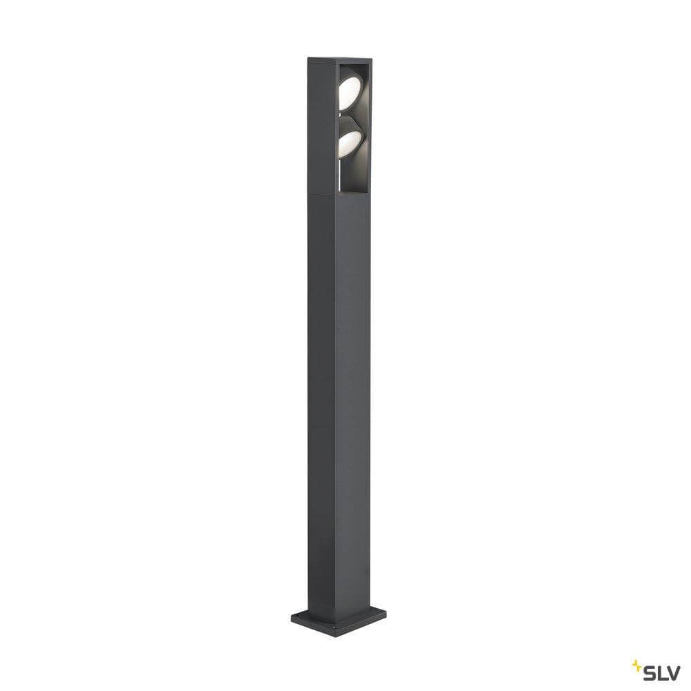 SLV Led pad verlichtingEskina 125cm 2-lichts antraciet - 1005439
