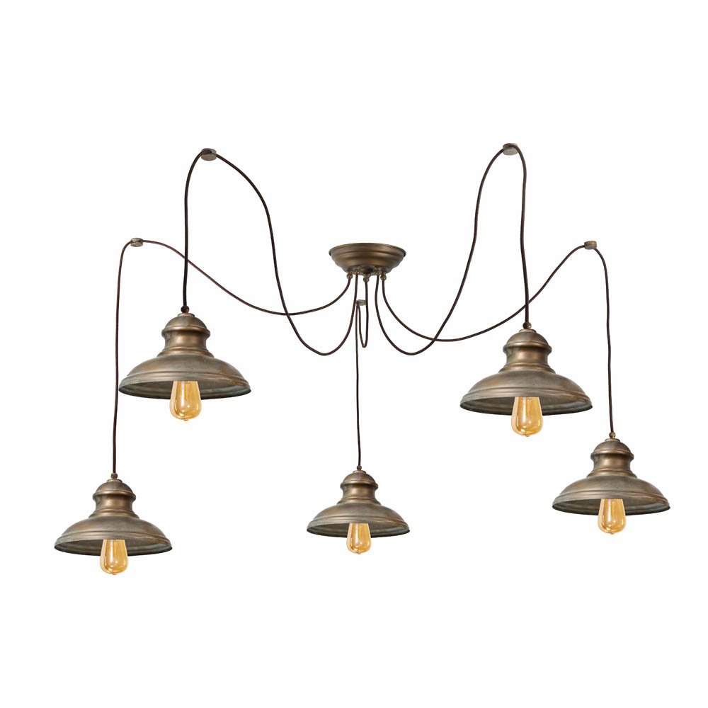 Franssen Hangende spinlamp Maritiem antiek - 233354