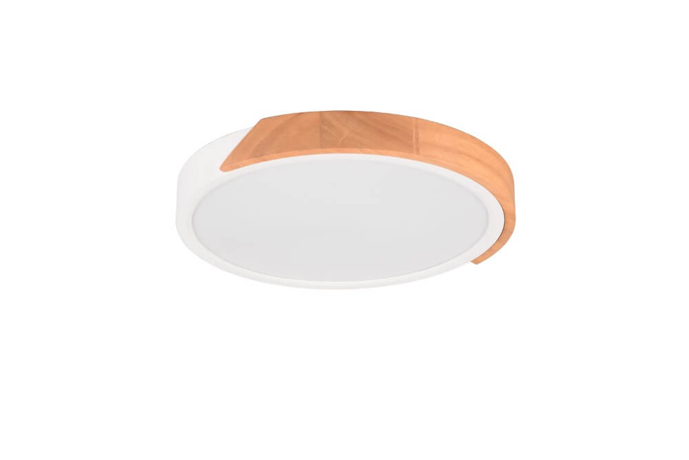 Trio Witte led plafonnièreJano Ø 32cm - R67201131
