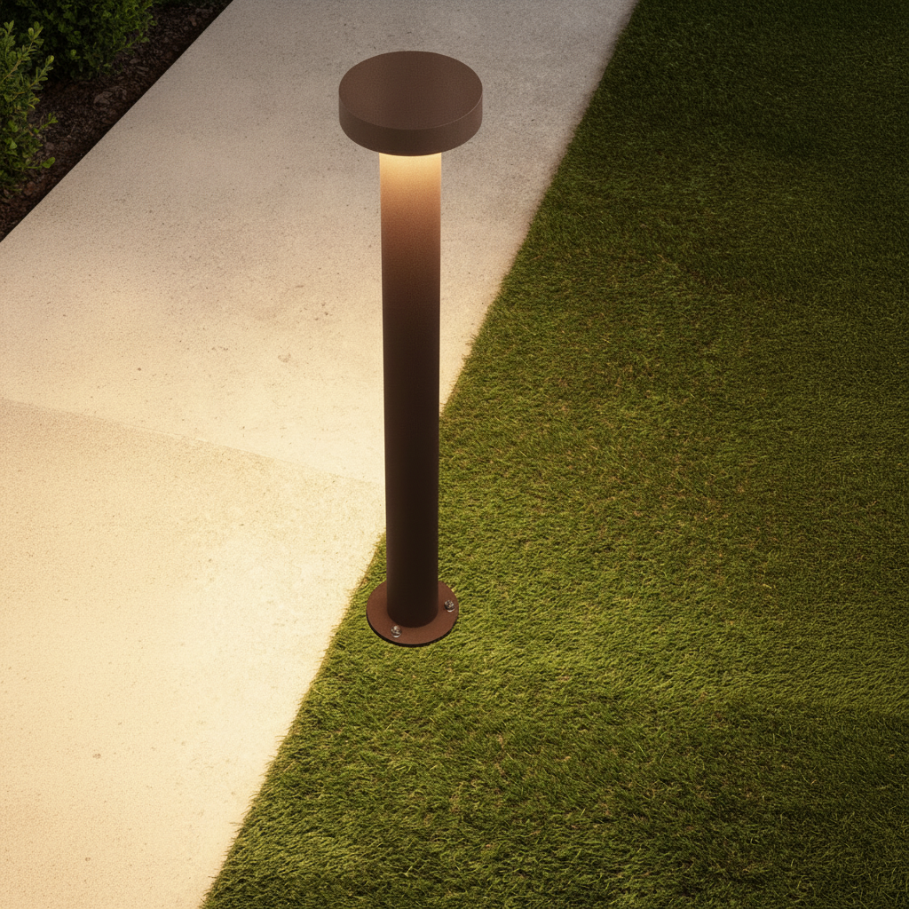 Lyora Desing tuinlampGong roestbruin 60cm - 2700K - 9923448