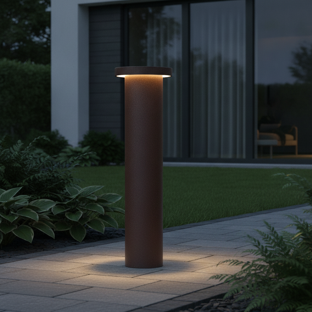 Lyora Moderne padverlichtingBast roestbruin 65cm - 2700K - 9035106