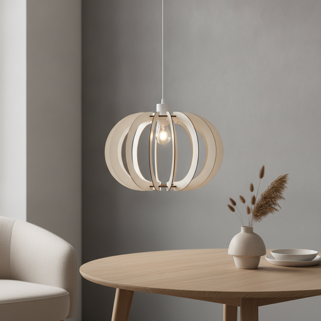Lyora Houten hanglampOttoline licht Ø 40cm - 110795