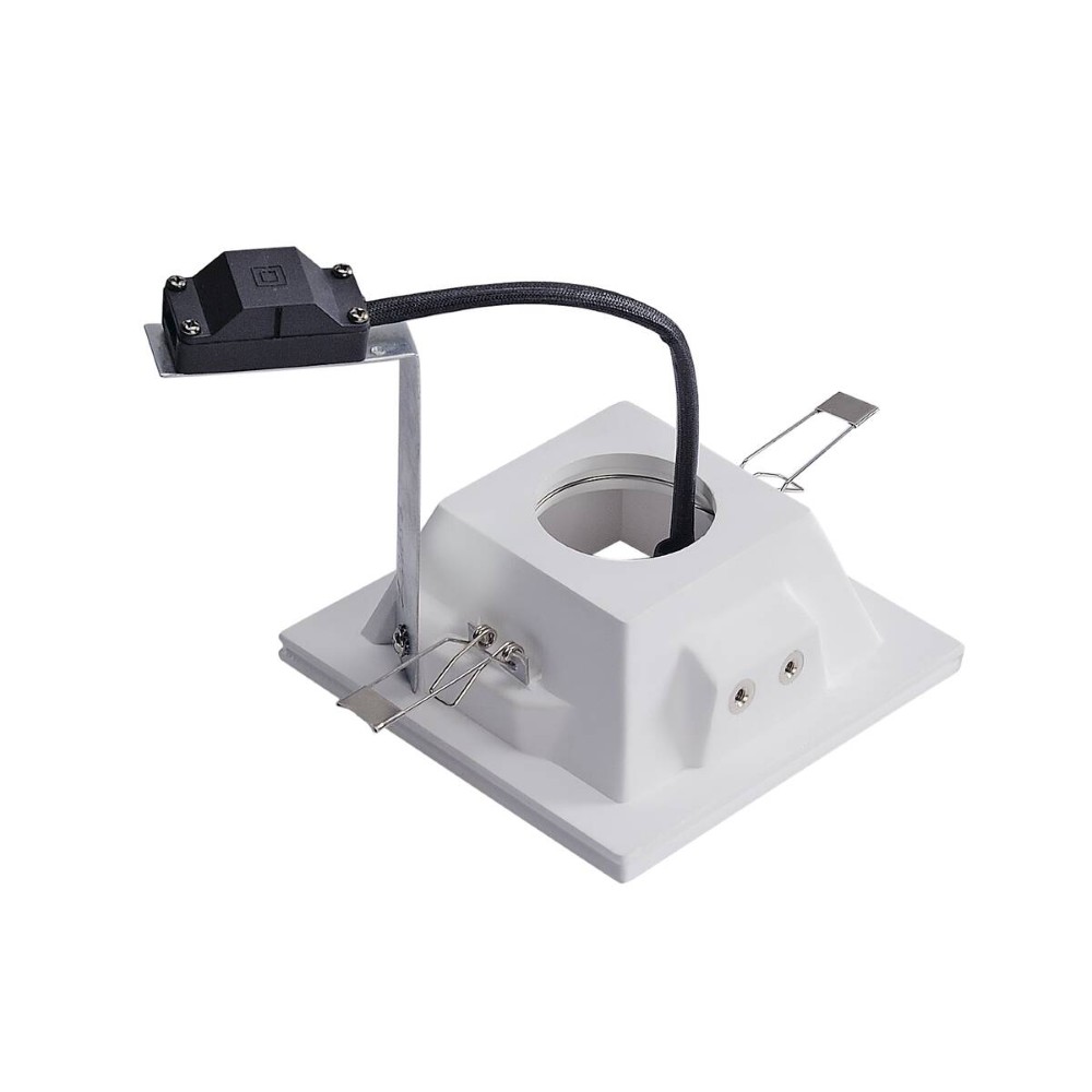 SLV Inbouwspot Plastra GU10 13cm wit - 148071