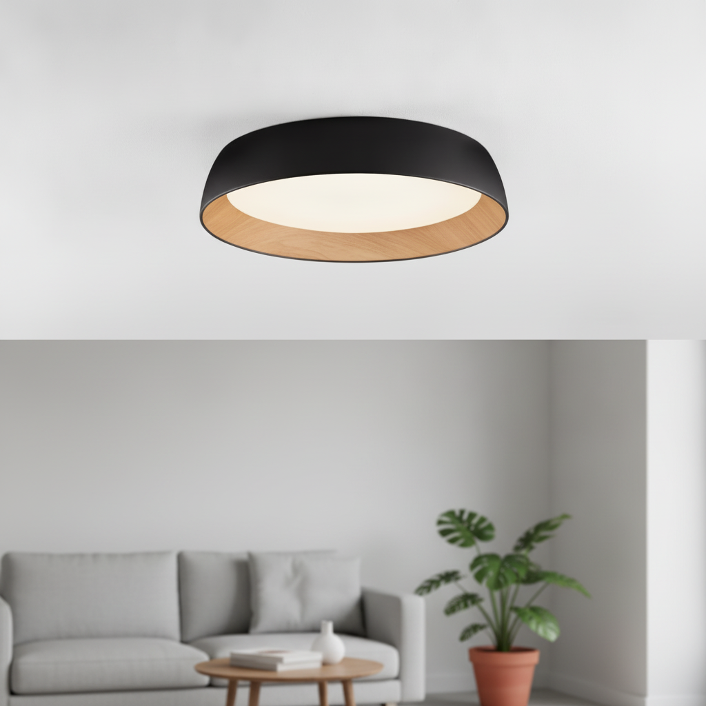 Lyora PlafondlampSigi Ø 60cm zwart - 110932